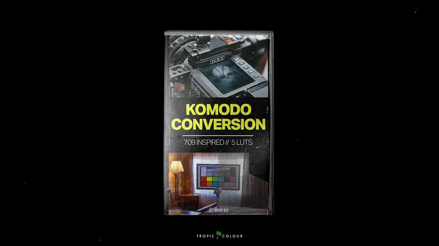 Tropic Colour 5个RED科莫多转换LUT – RED KOMODO CONVERSION LUTS (R3D / REDLOG 3G10 / REDWIDEGAMMUT) 插件预设 sucaiwan.com