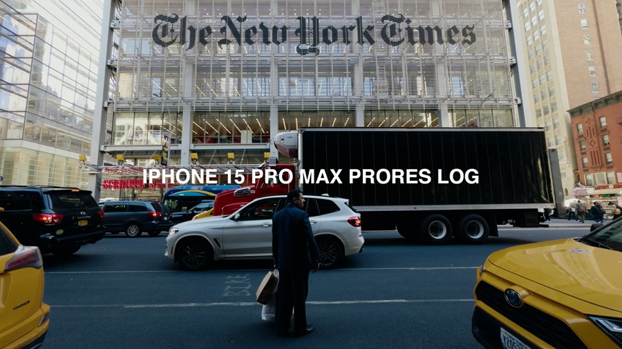iPhone 15 Pro Max Prores Log 苹果官方还原LUT – Apple Log LUTs 插件预设 sucaiwan.com