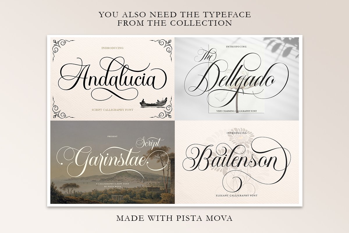 Platinum script 一种优雅柔和经典字体书籍封面、贺卡、徽标、品牌装饰字体 设计素材 第10张-素材湾丨精选海外优质设计素材资源 Platinum script 一种优雅柔和经典字体书籍封面、贺卡、徽标、品牌装饰字体 设计素材 sucaiwan.com