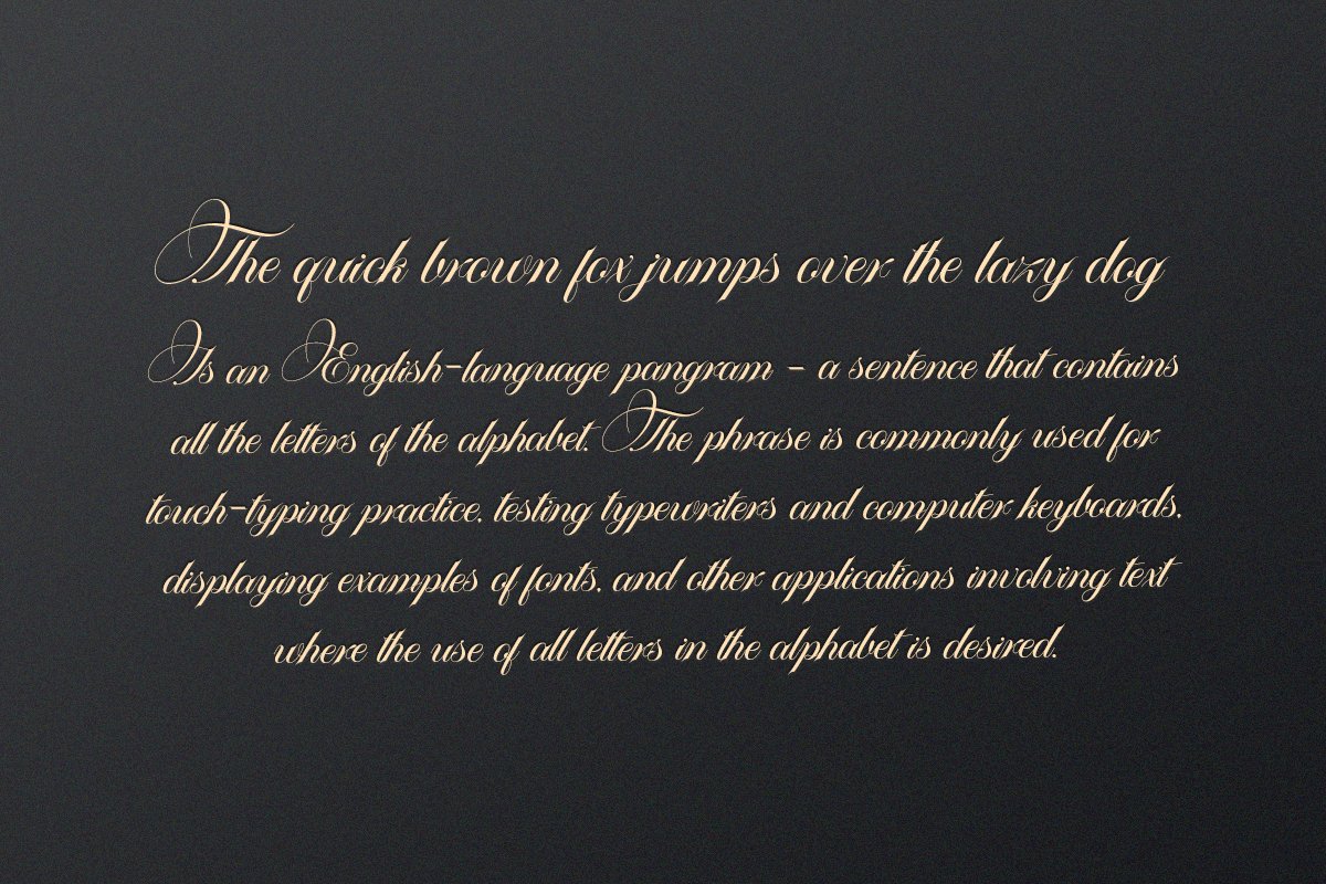 Platinum script 一种优雅柔和经典字体书籍封面、贺卡、徽标、品牌装饰字体 设计素材 第11张-素材湾丨精选海外优质设计素材资源 Platinum script 一种优雅柔和经典字体书籍封面、贺卡、徽标、品牌装饰字体 设计素材 sucaiwan.com