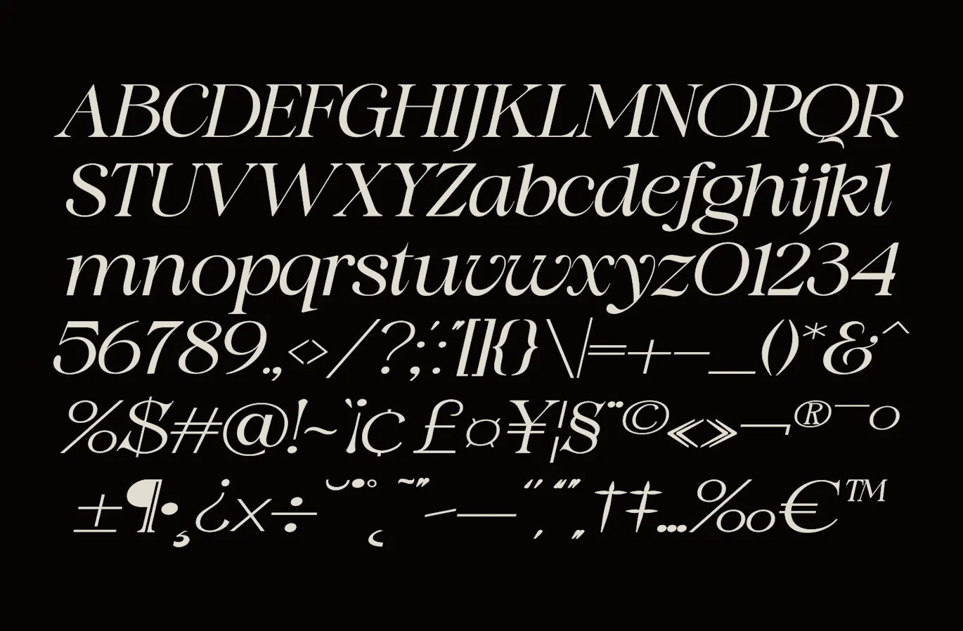 英文字体：时尚优雅产品品牌徽标LOGO杂志海报标题设计PSAI英文字体安装包 Sugary Dreams – A Serif Display Font , sucaiwan.com