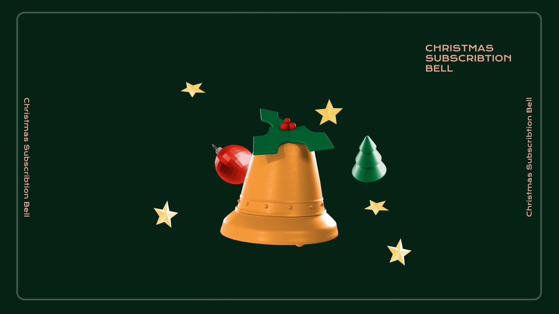 AE模板：6个圣诞节图标元素3D动画 3D Christmas Social Icons Pack 影视音频 sucaiwan.com