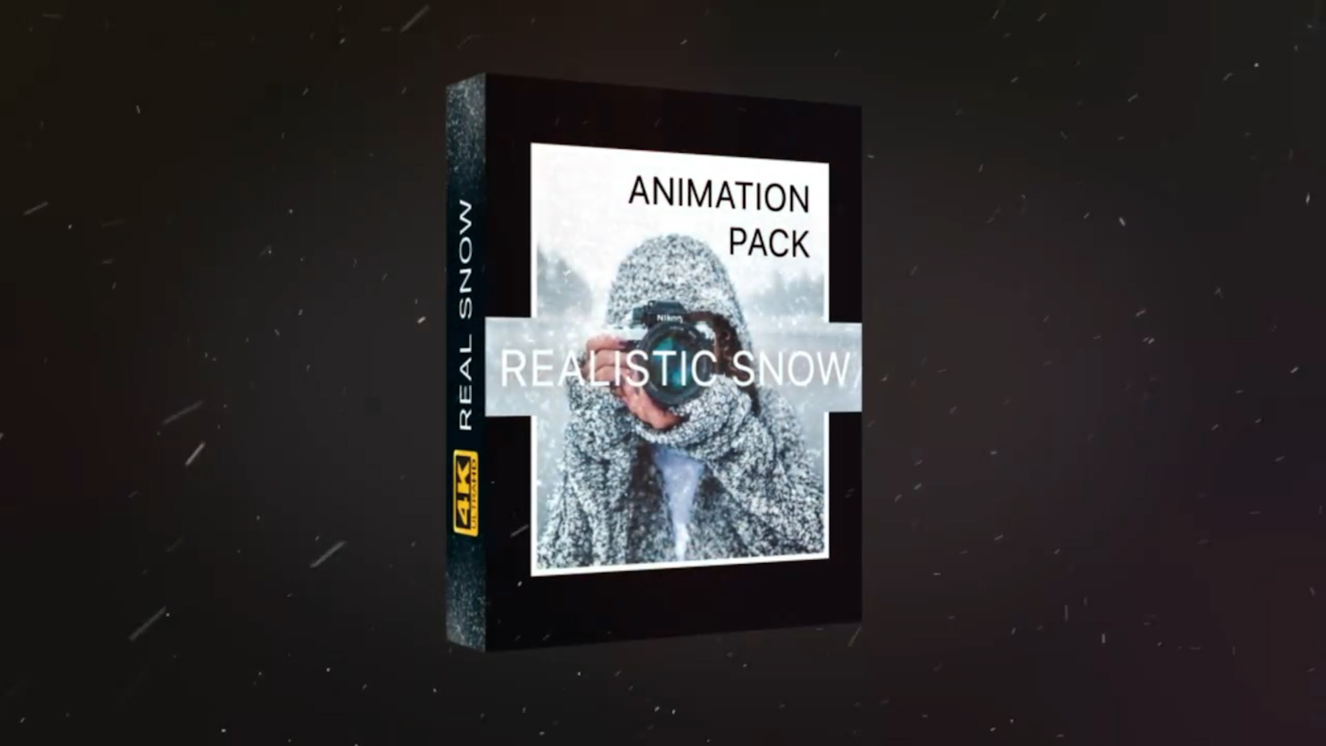 Realistic Snow Effects 21个圣诞新年氛围逼真降雪叠加层雪景效果FCPX/DR模板 插件预设 sucaiwan.com