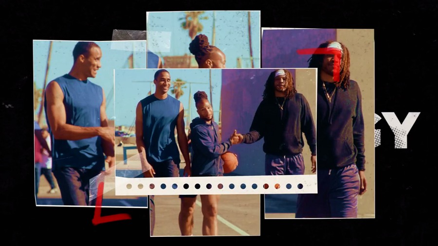 AE模板：复古嘻哈做旧拼贴胶带撕纸都市活力嘻哈街头风格模板 + BGM音乐 Urban Hip Hop Intro 插件预设 sucaiwan.com