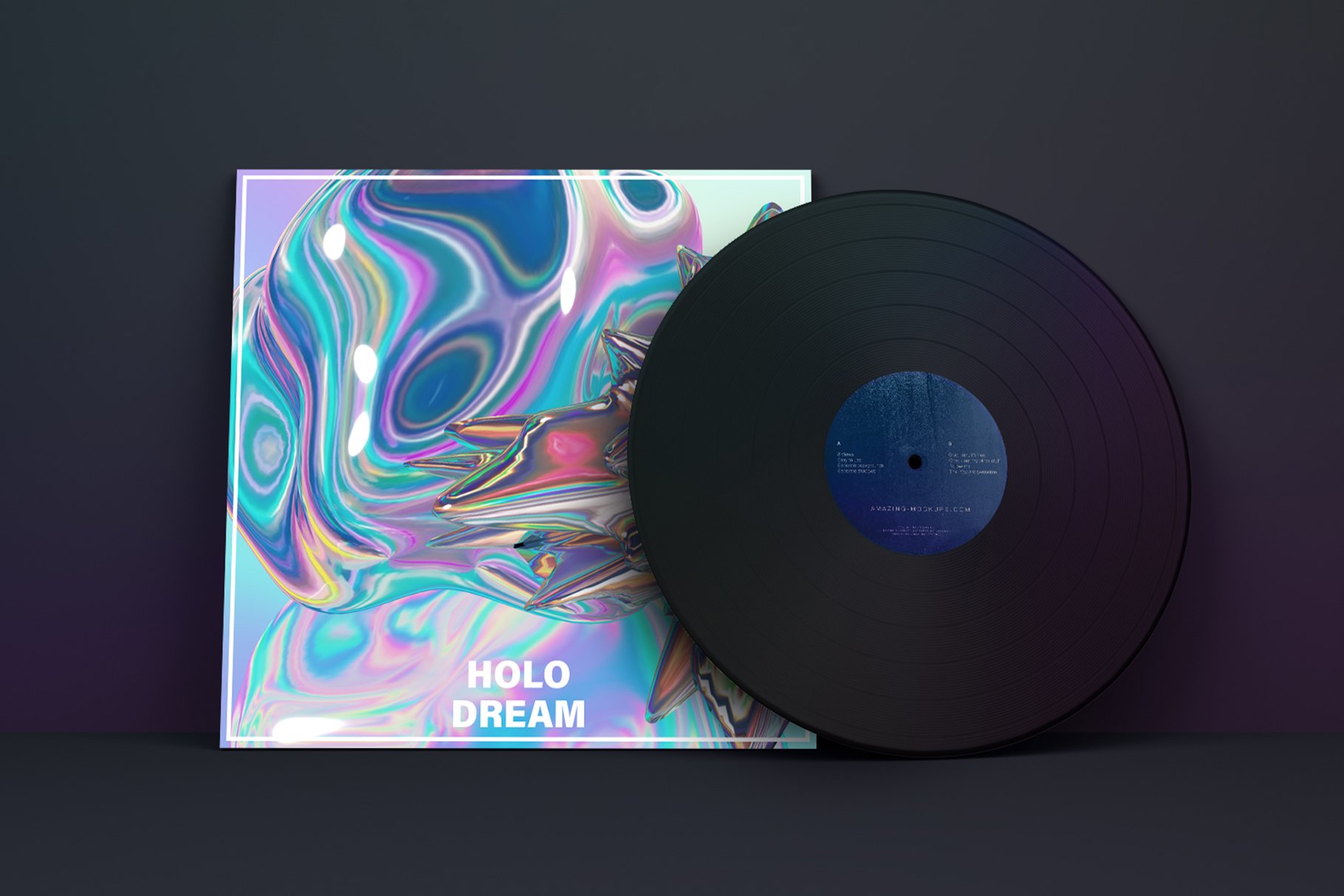 35款全息迷幻酸性虹彩3D形状抽象艺术PNG设计图形 Holo Iridescence 3D Shapes graphics 图片素材 sucaiwan.com