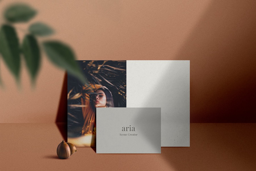 Aria – Mockup Scene Creator 独特模型自然捕捉真实阴影元素效果自定义场景样机 样机素材 sucaiwan.com
