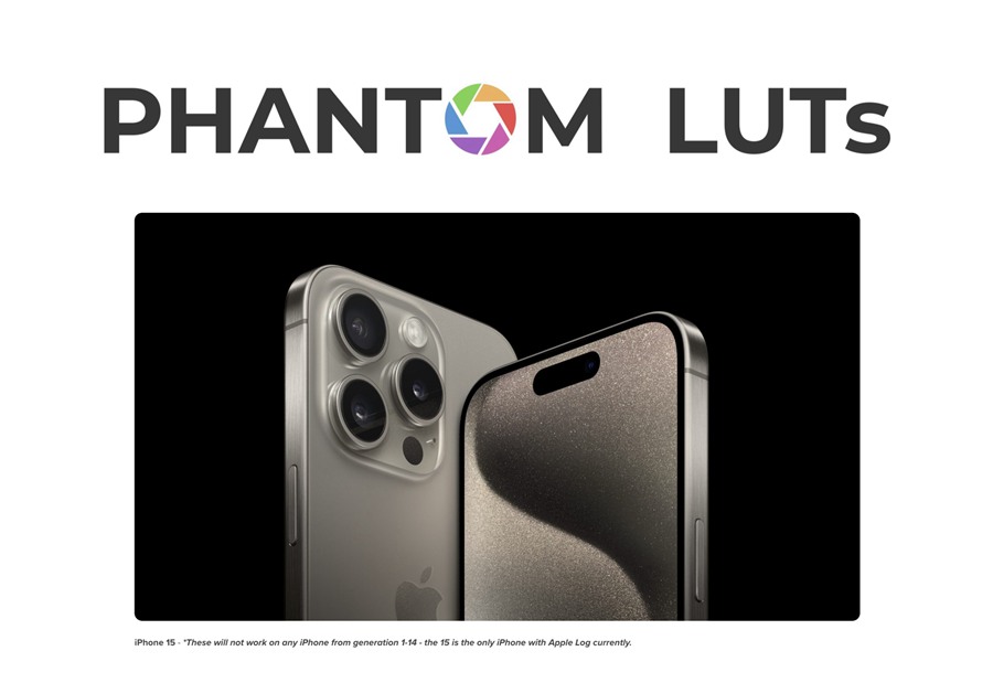 iPhone 15 – Phantom LUTs 苹果Apple Log 转 Arri Alexa 709 LUT 阿莱风格和胶片风格 插件预设 第1张-素材湾丨精选海外优质设计素材资源 iPhone 15 – Phantom LUTs 苹果Apple Log 转 Arri Alexa 709 LUT 阿莱风格和胶片风格 插件预设 sucaiwan.com
