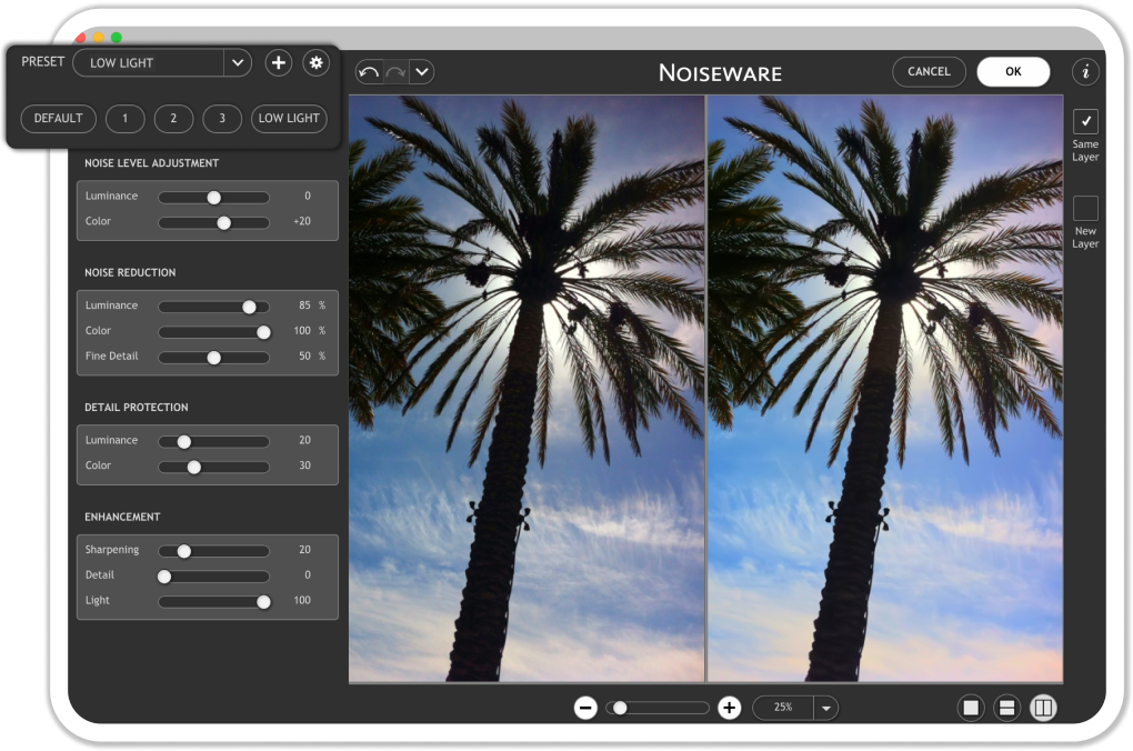Imagenomic Professional Plugin Suite for Mac ( Portraiture v4.0.3，Noiseware v5.1.3，RealGrain v2.1.3 ) PS磨皮/降噪/胶片插件3件套/支持：M1/M2/M3 插件预设 sucaiwan.com