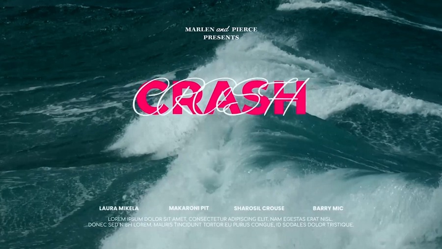 AE模板：Cinematic Vibes 6个极简主义时尚电影美学海报片头或片尾4K标题字幕 插件预设 sucaiwan.com