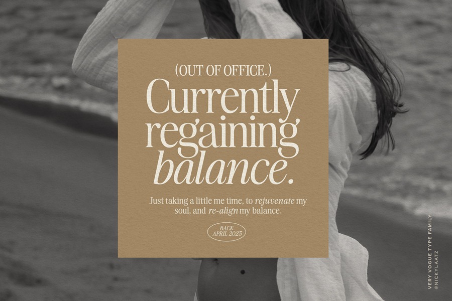 英文字体:迷人优雅时尚杂志现代可变极简排版标题衬线西文字体家族 The Very Vogue Serif Family , 第2张-素材湾丨精选海外优质设计素材资源 英文字体:迷人优雅时尚杂志现代可变极简排版标题衬线西文字体家族 The Very Vogue Serif Family , sucaiwan.com