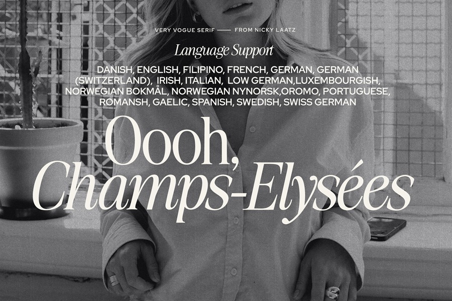 英文字体:迷人优雅时尚杂志现代可变极简排版标题衬线西文字体家族 The Very Vogue Serif Family , 第21张-素材湾丨精选海外优质设计素材资源 英文字体:迷人优雅时尚杂志现代可变极简排版标题衬线西文字体家族 The Very Vogue Serif Family , sucaiwan.com