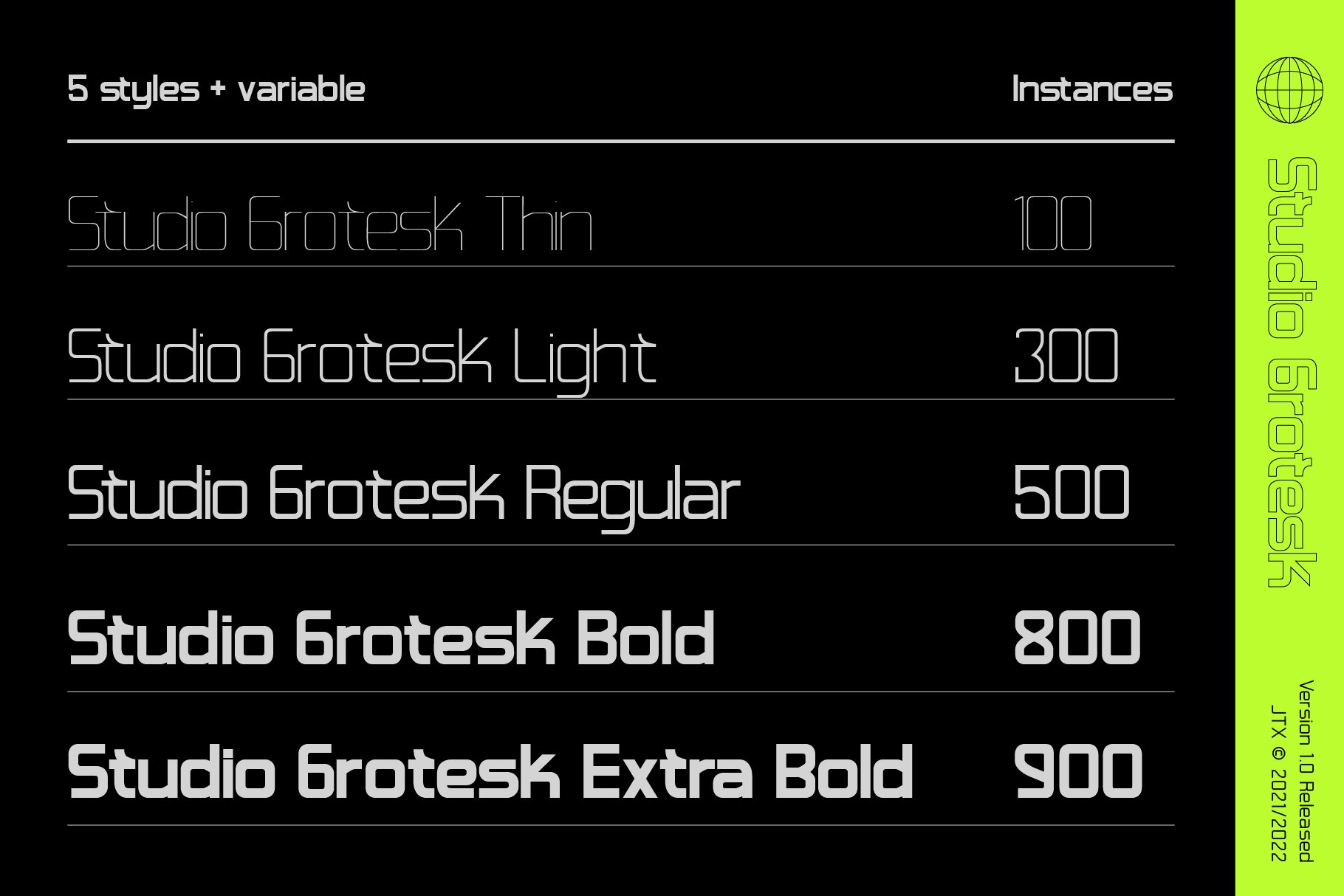 Studio Grotesk – Modern Typeface 赛博未来感现代无衬线时尚平面设计贴纸字体 设计素材 第4张-素材湾丨精选海外优质设计素材资源 Studio Grotesk – Modern Typeface 赛博未来感现代无衬线时尚平面设计贴纸字体 设计素材 sucaiwan.com