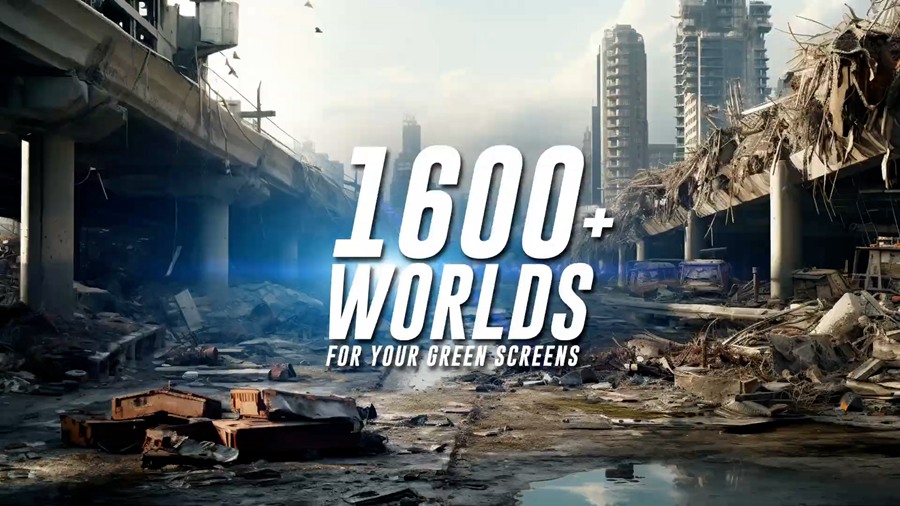 Bigfilms 1600个科幻动作恐怖奇幻中世纪行星电影效果绿幕合成6K图片背景素材 Bigfilms ENVIRONMENTS Pack (Vol.1+2) 图片素材 sucaiwan.com