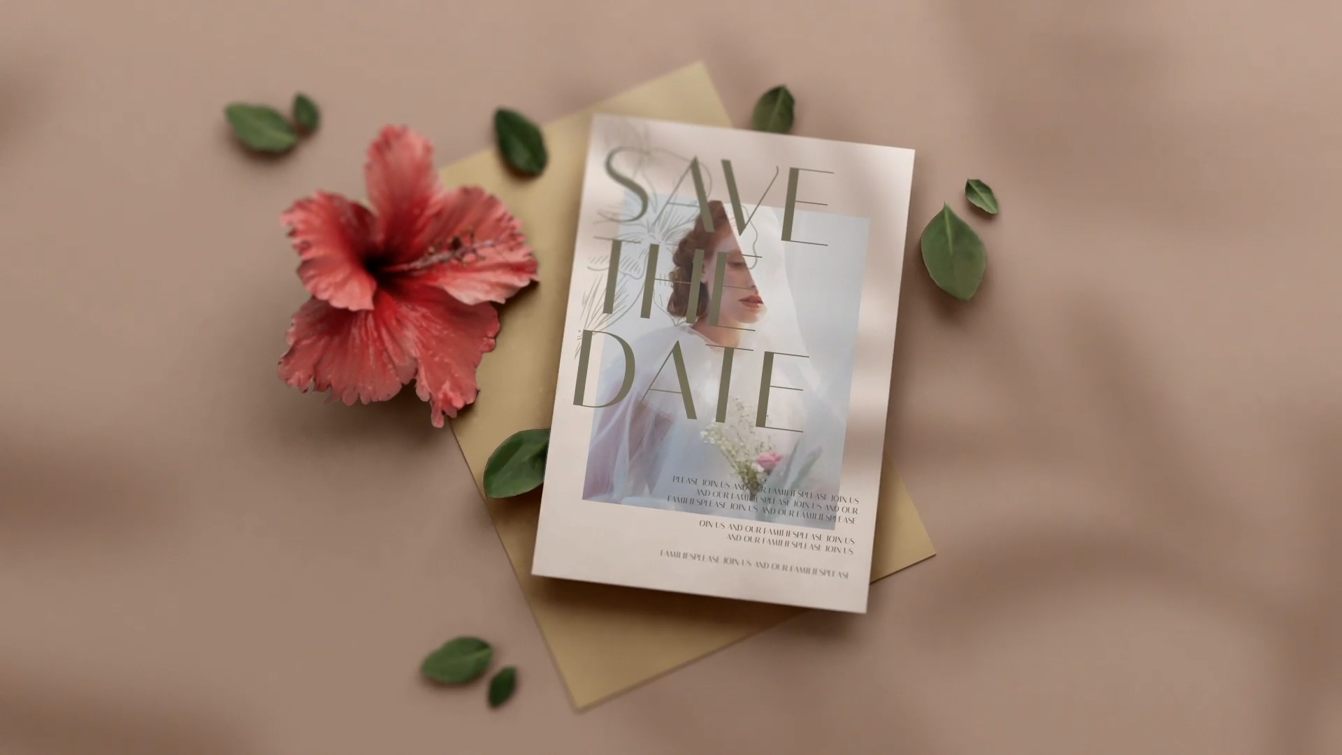 AE模板：简约高级梦幻婚礼幻灯片动画 3D Clean Wedding Slideshow 影视音频 sucaiwan.com