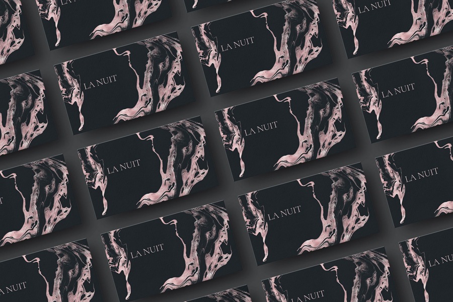 58张奢华黑金金色波浪优雅永恒纹理背景 La Nuit Rose Gold Textures 图片素材 sucaiwan.com