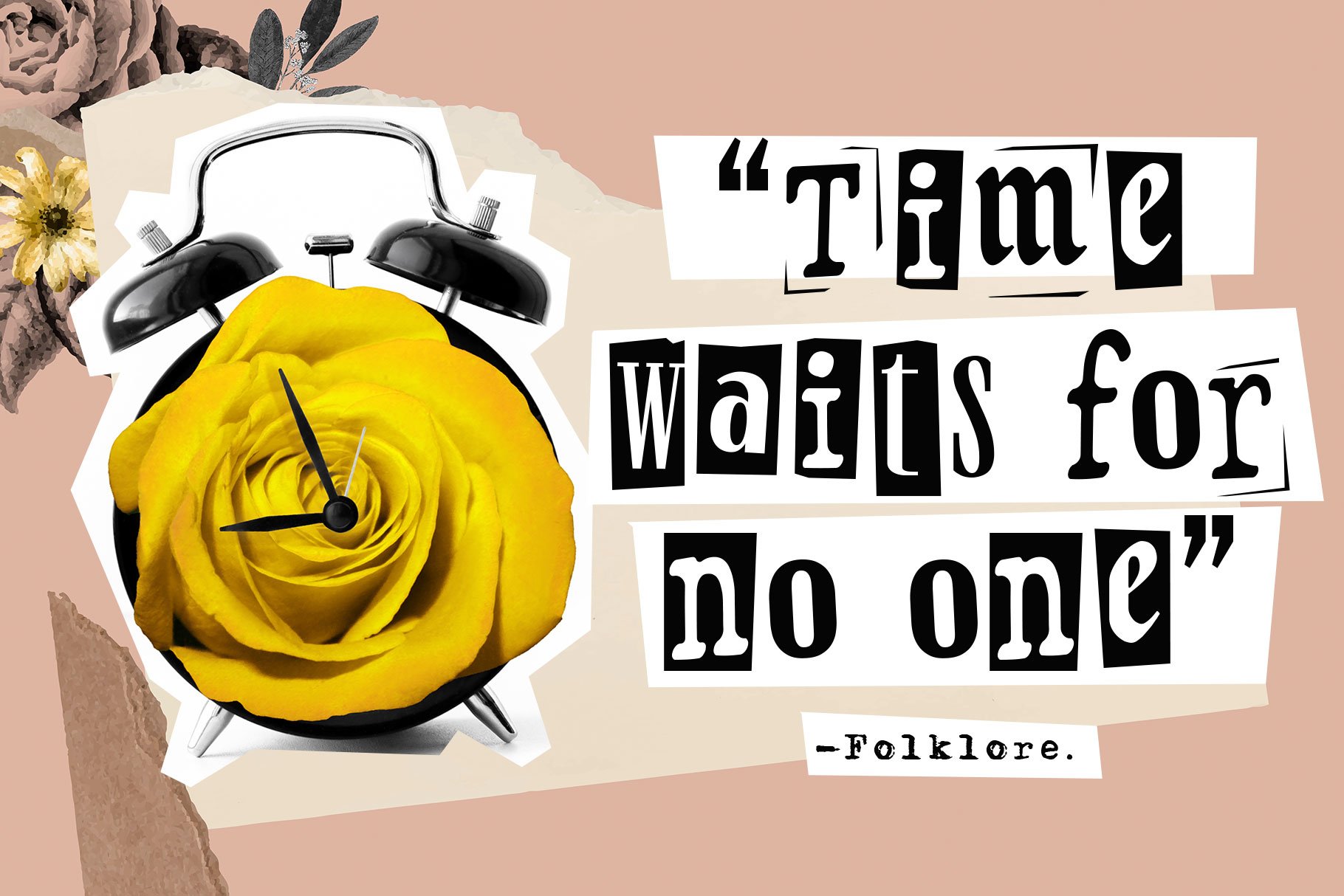 复古拼贴艺术剪纸无衬线压缩衬线手写和老式打字机混合字体 Retroma Vibes – Mixed Font 设计素材 sucaiwan.com