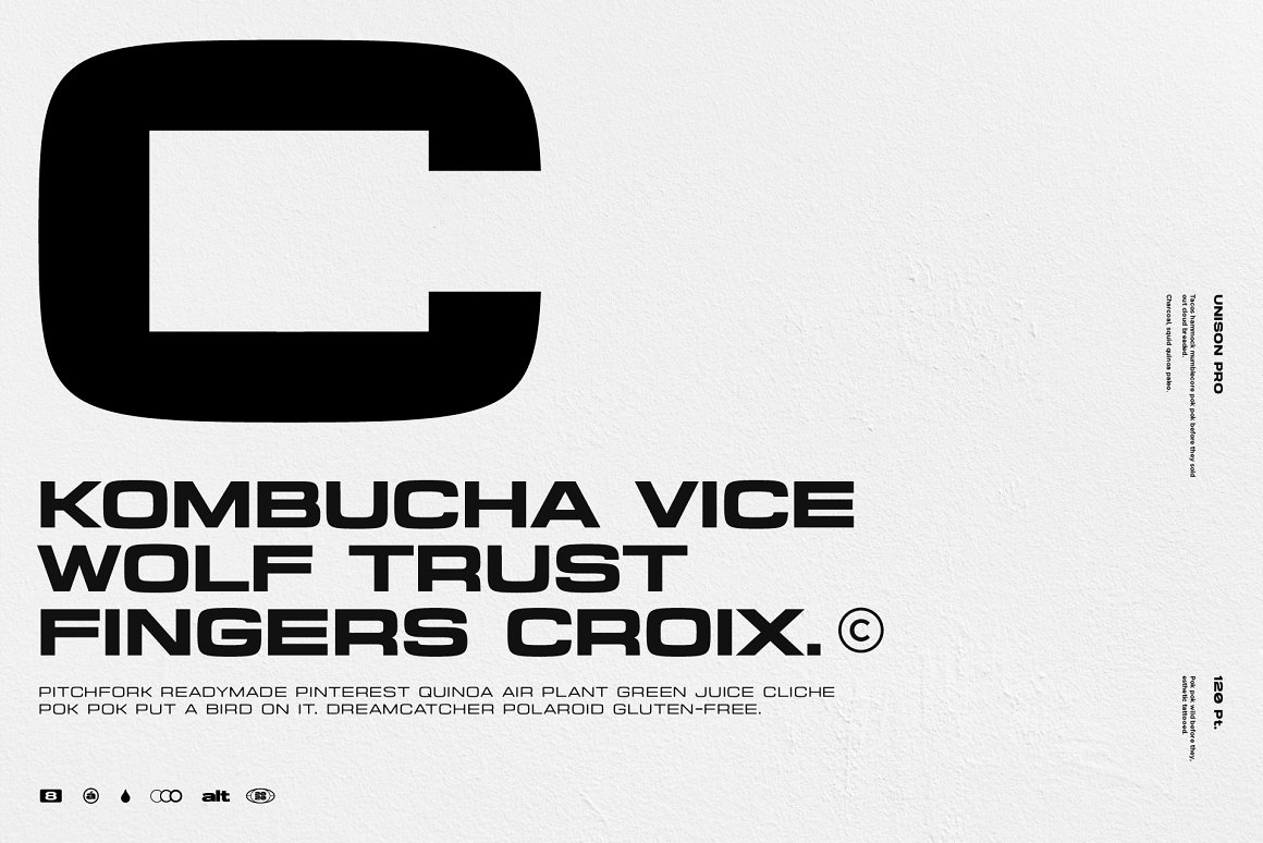 Type Juice 视觉美学优雅电影标题风格化无衬线字体 Unison Pro 设计素材 第5张-素材湾丨精选海外优质设计素材资源 Type Juice 视觉美学优雅电影标题风格化无衬线字体 Unison Pro 设计素材 sucaiwan.com