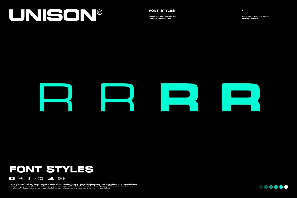 Type Juice 视觉美学优雅电影标题风格化无衬线字体 Unison Pro 设计素材 第7张-素材湾丨精选海外优质设计素材资源 Type Juice 视觉美学优雅电影标题风格化无衬线字体 Unison Pro 设计素材 sucaiwan.com