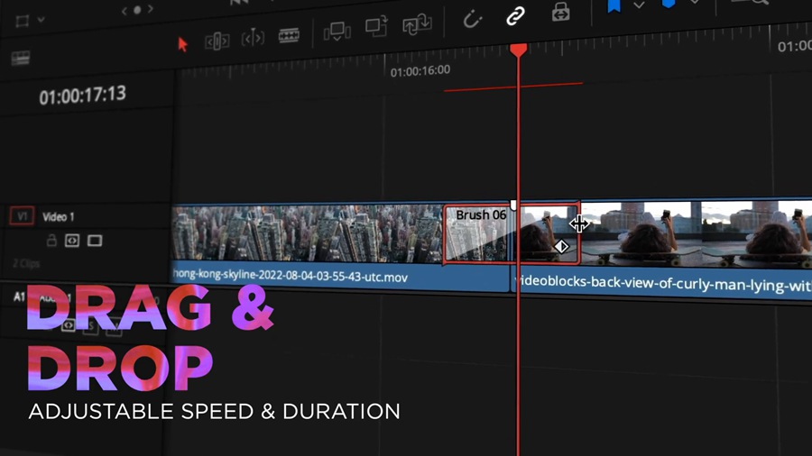 200多种超级易用时尚高端达芬奇转场预设插件 The Ultimate Transitions Pack V2 – DaVinci Resolve预设插件 插件预设 sucaiwan.com