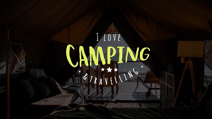 FCPX + AE 旅行露营视频 VLOG 标题动画手绘美学模板 Travel Vlog Lower Thirds 影视音频 sucaiwan.com