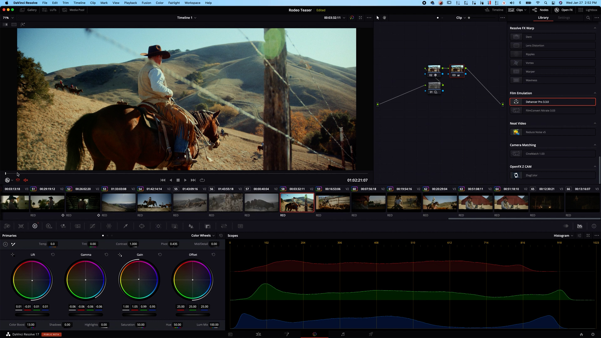达芬奇胶片模拟效果插件 Dehancer Pro 7.1.0、7.0.1 OFX for DaVinci Resolve Win + Mac 永久使用 插件预设 第6张-素材湾丨精选海外优质设计素材资源 达芬奇胶片模拟效果插件 Dehancer Pro 7.1.0、7.0.1 OFX for DaVinci Resolve Win + Mac 永久使用 插件预设 sucaiwan.com