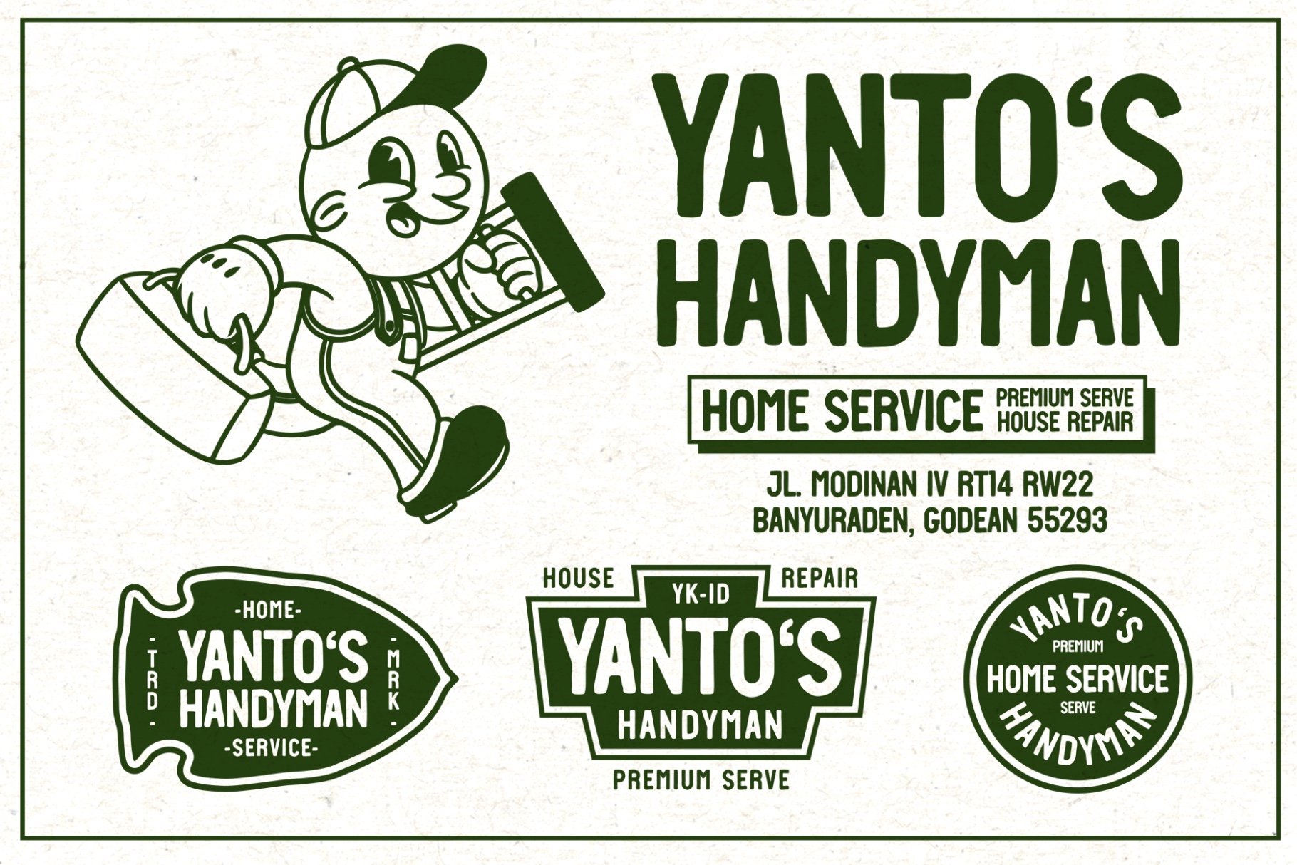 MOODINAN TYPEFACE 穆迪南海报贺卡信头贴纸复古字体 设计素材 sucaiwan.com