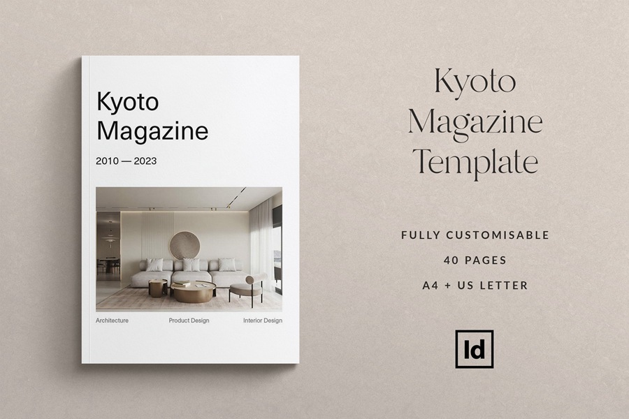 京都家居杂志和作品集模板 Kyoto Magazine & Portfolio Template 幻灯图表 第1张-素材湾丨精选海外优质设计素材资源 京都家居杂志和作品集模板 Kyoto Magazine & Portfolio Template 幻灯图表 sucaiwan.com