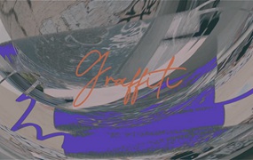 FCPX插件/PR模板:城市笔刷涂鸦转场过渡 Transitions