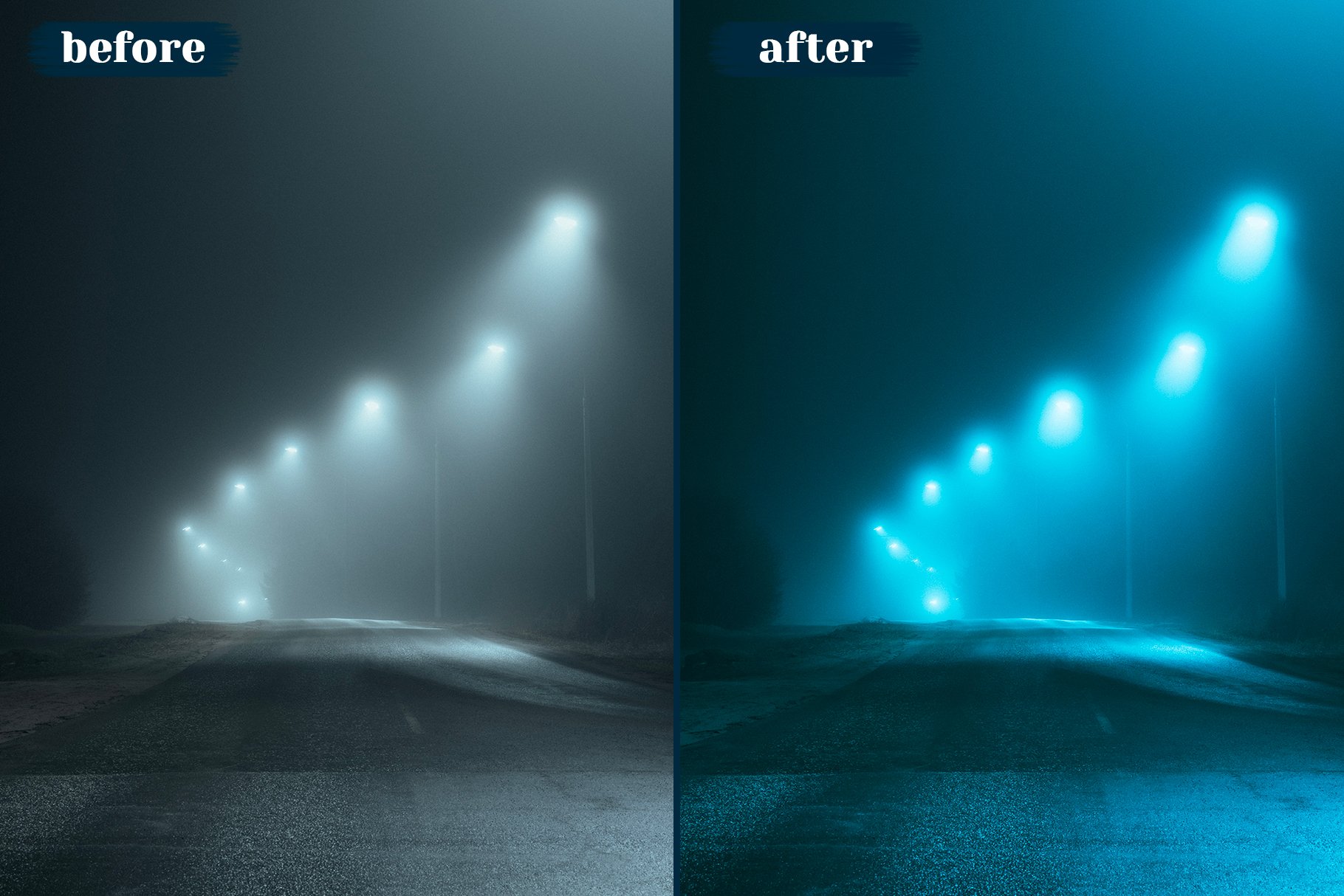 Night Lightroom Presets 10个夜间摄影都市扫街人文人像自然摄影和霓虹灯摄影 Lightroom 预设 , sucaiwan.com