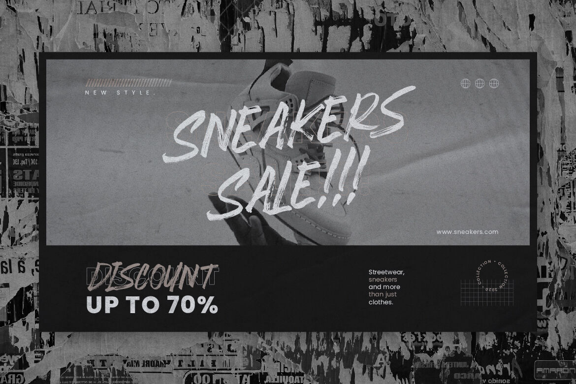 THEHUNGRYJPEG 独特毛笔触感连字飞溅纹理海报封面英文字体 Hardbeat 设计素材 第5张-素材湾丨精选海外优质设计素材资源 THEHUNGRYJPEG 独特毛笔触感连字飞溅纹理海报封面英文字体 Hardbeat 设计素材 sucaiwan.com