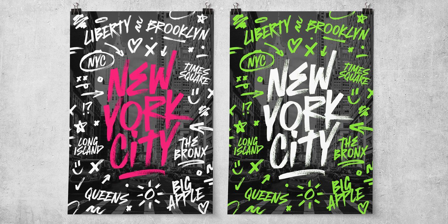 Set Sail Studios 涂鸦笔触聚丙烯酸手绘毛笔标记专辑封面文字设计英文字体+涂鸦包 Atomic Marker 设计素材 第9张-素材湾丨精选海外优质设计素材资源 Set Sail Studios 涂鸦笔触聚丙烯酸手绘毛笔标记专辑封面文字设计英文字体+涂鸦包 Atomic Marker 设计素材 sucaiwan.com