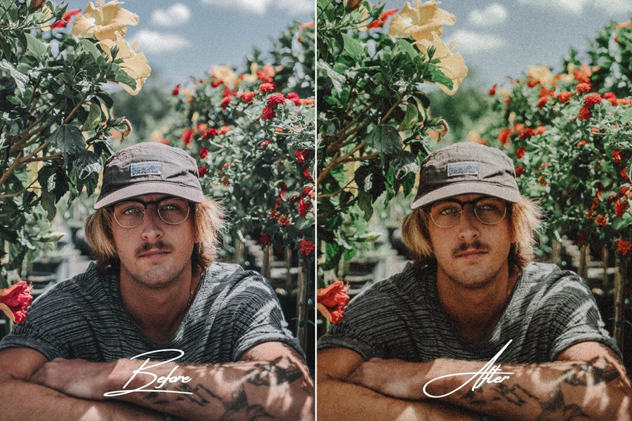 11款夏日复古胶片颗粒感高级预设LR预设+手机端DNG预设 Lightroom预设 插件预设 第4张-素材湾丨精选海外优质设计素材资源 11款夏日复古胶片颗粒感高级预设LR预设+手机端DNG预设 Lightroom预设 插件预设 sucaiwan.com