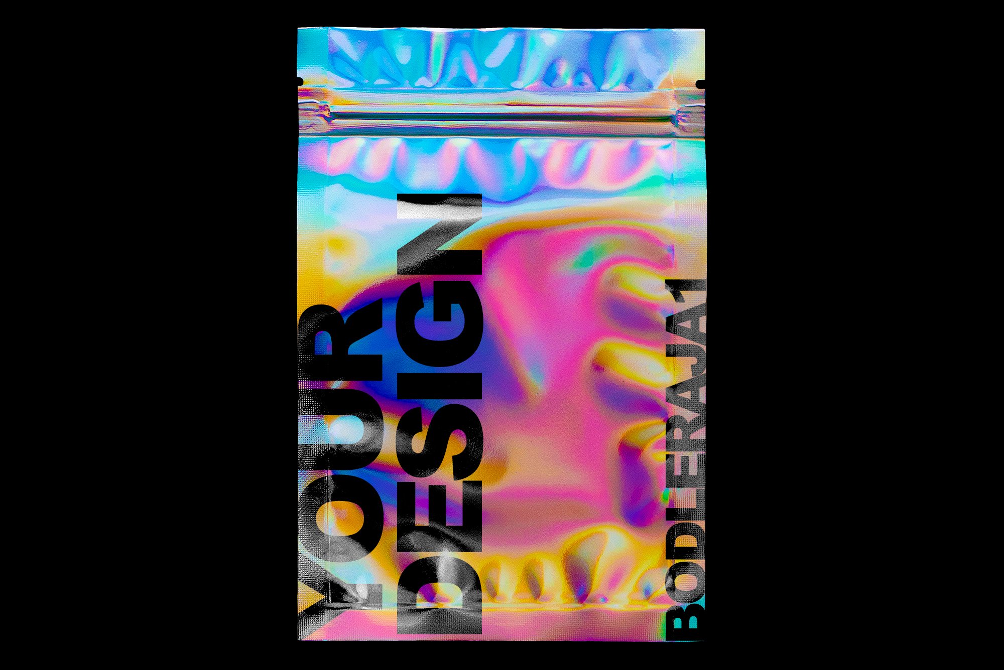 HOLO 新潮全息霓虹艺术包装设计高分辨透明塑料袋PSD模板+PNG素材 样机素材 第3张-素材湾丨精选海外优质设计素材资源 HOLO 新潮全息霓虹艺术包装设计高分辨透明塑料袋PSD模板+PNG素材 样机素材 sucaiwan.com