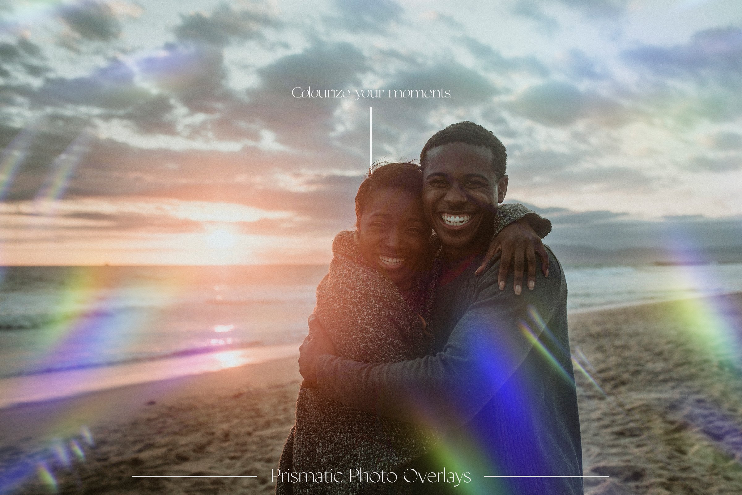 Prismatic Photo Overlays 摄影后期棱镜效果照片叠加 , sucaiwan.com
