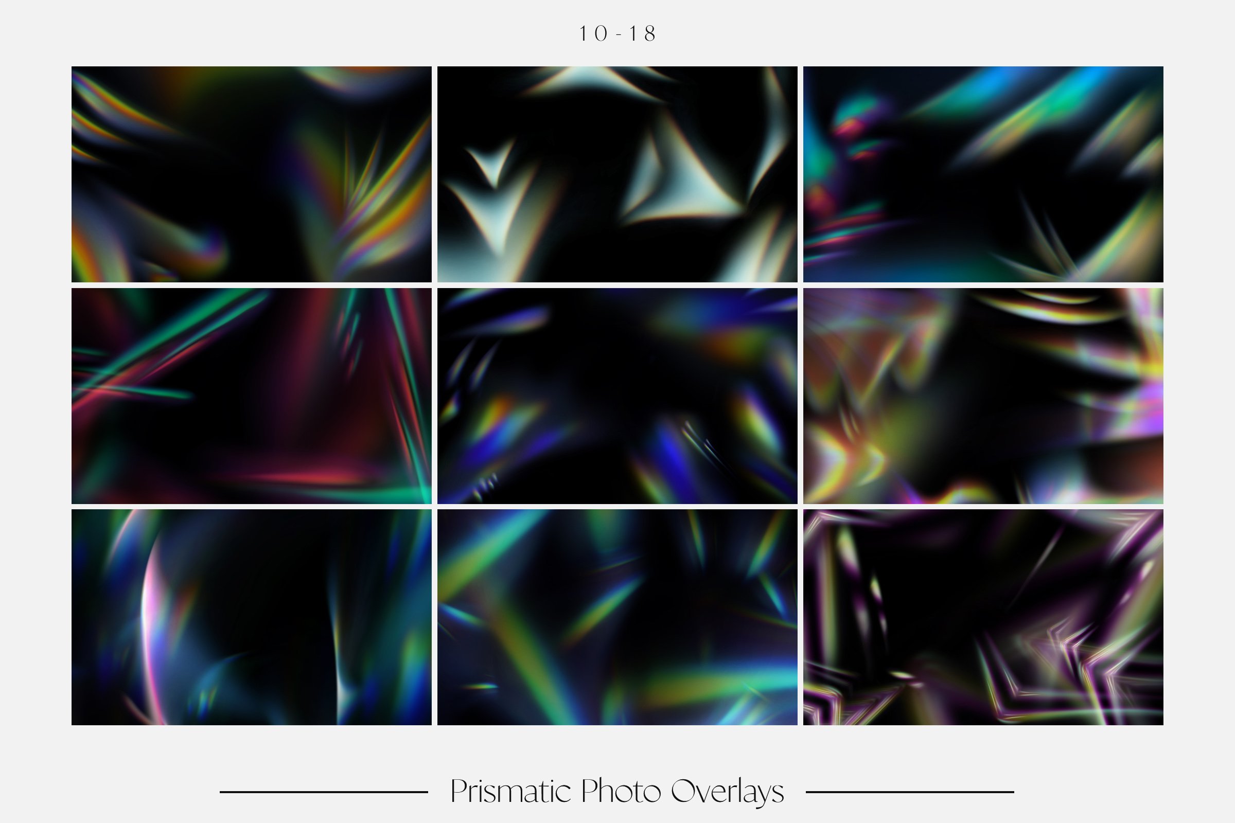 Prismatic Photo Overlays 摄影后期棱镜效果照片叠加 , sucaiwan.com