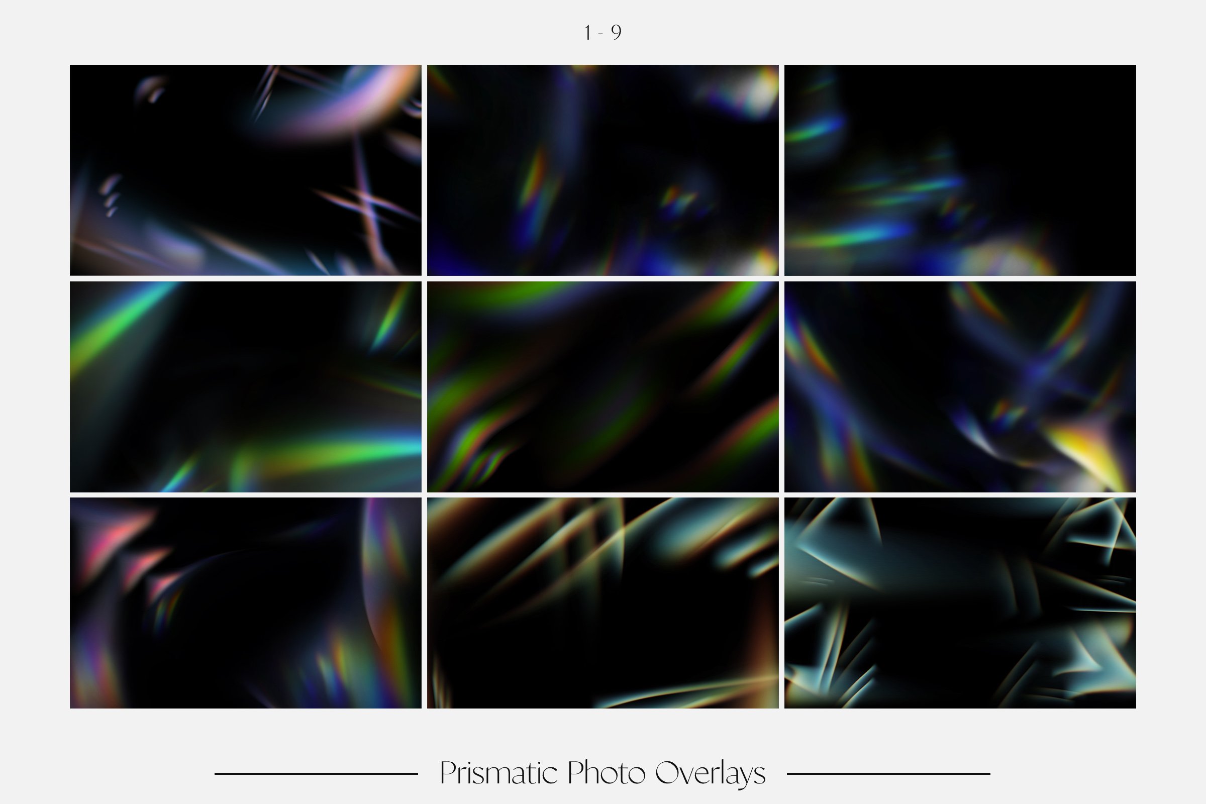 Prismatic Photo Overlays 摄影后期棱镜效果照片叠加 , sucaiwan.com