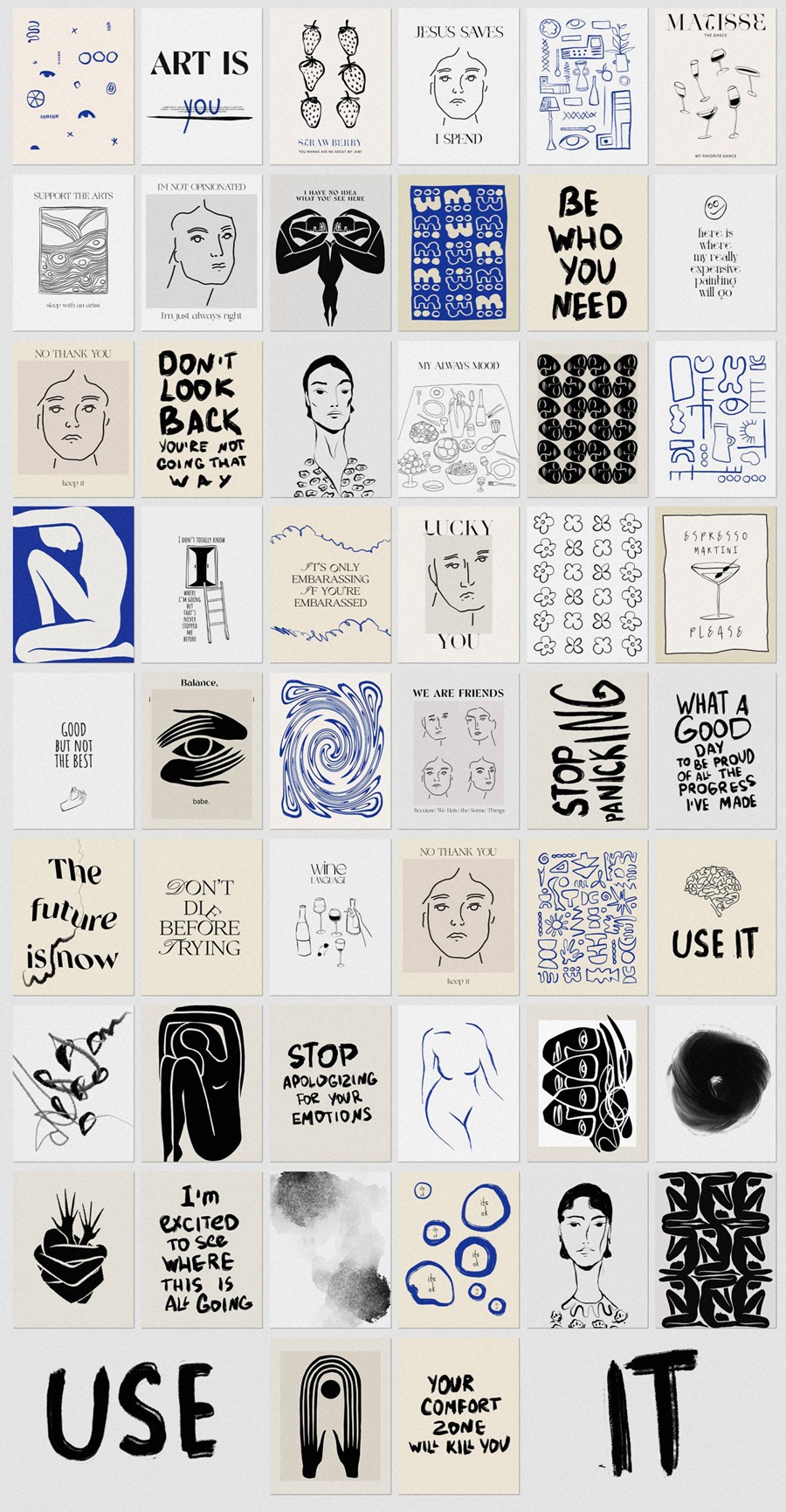 Feel the vibe. Posters, line art 高质量时尚抽象艺术、线条、形状、人物、花卉插画产品包装、服装纺织室内装裱艺术海报设计元素PNG , 第6张-素材湾丨精选海外优质设计素材资源 Feel the vibe. Posters, line art 高质量时尚抽象艺术、线条、形状、人物、花卉插画产品包装、服装纺织室内装裱艺术海报设计元素PNG , sucaiwan.com