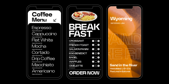 新电源设计美学无衬线英文字体 Neue Power Font 设计素材 sucaiwan.com