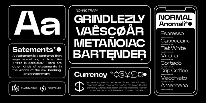 新电源设计美学无衬线英文字体 Neue Power Font 设计素材 sucaiwan.com