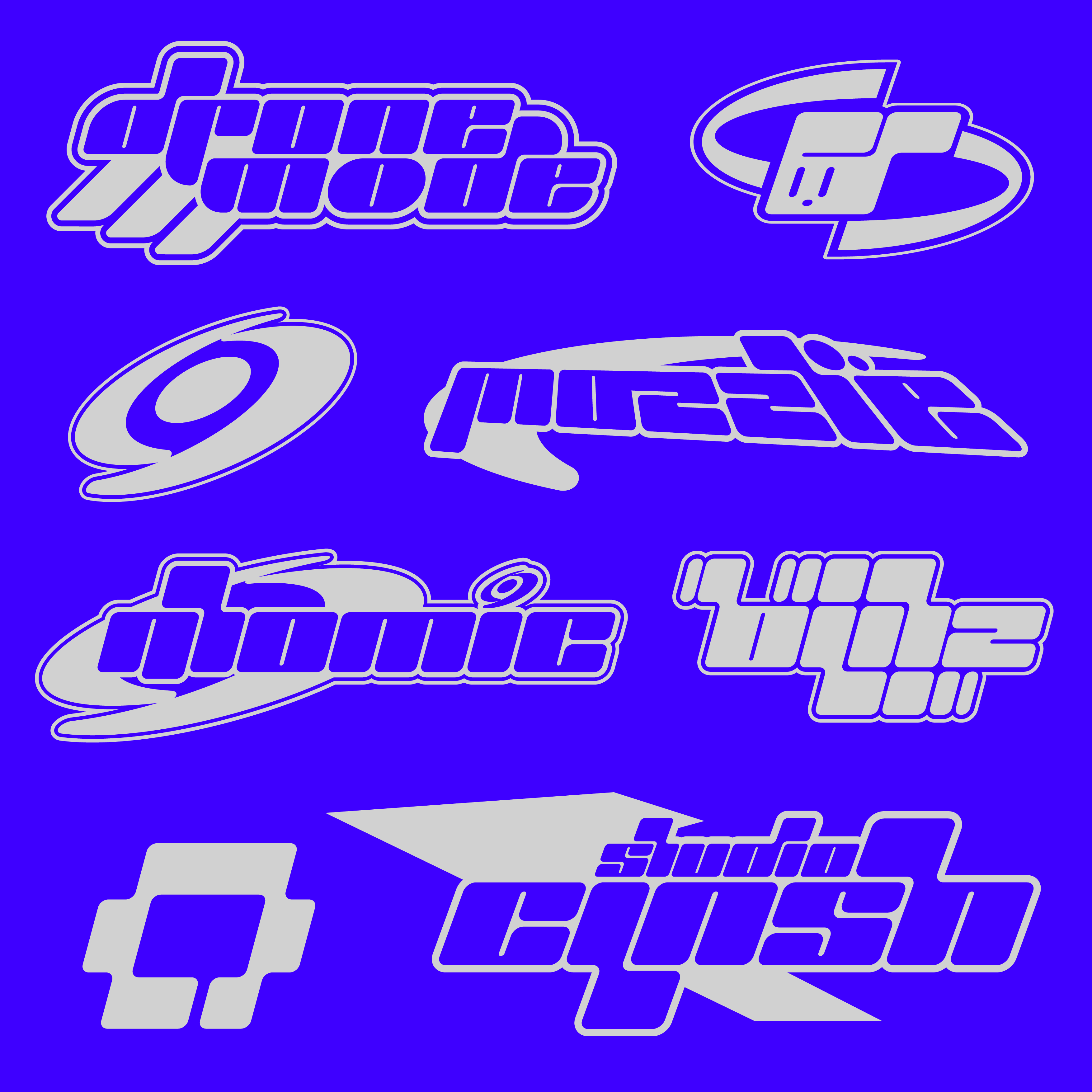 HVNTER - 超级字体捆绑包 时髦活力艺术杰作海报字体 MEGA TYPEFACE BUNDLE 设计素材 sucaiwan.com