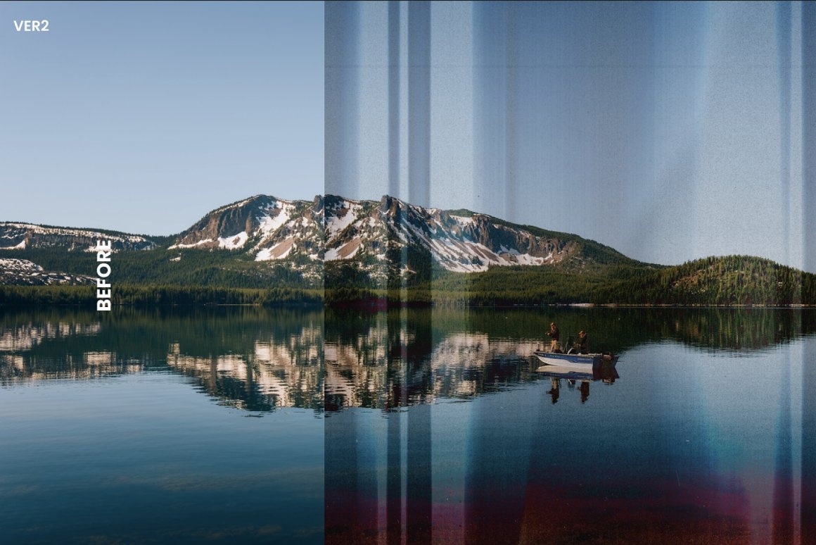 6个PSD颗粒扫描仪 Photoshop 效果图层样式 Grainy Scanner Photoshop Effect 图片素材 sucaiwan.com