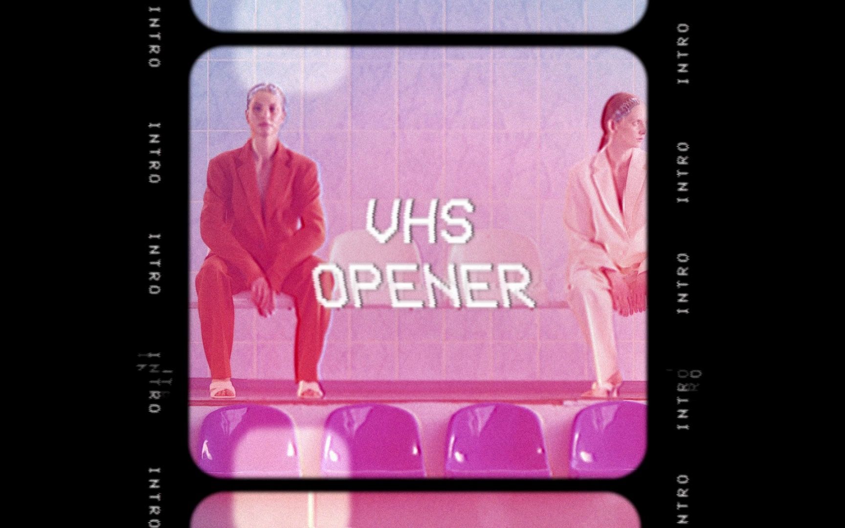 Artlist – VHS Opener 时尚复古个性时髦录像带VHS故障视频效果服装品牌调性宣传展示开场片头动画Premiere模板 影视音频 sucaiwan.com