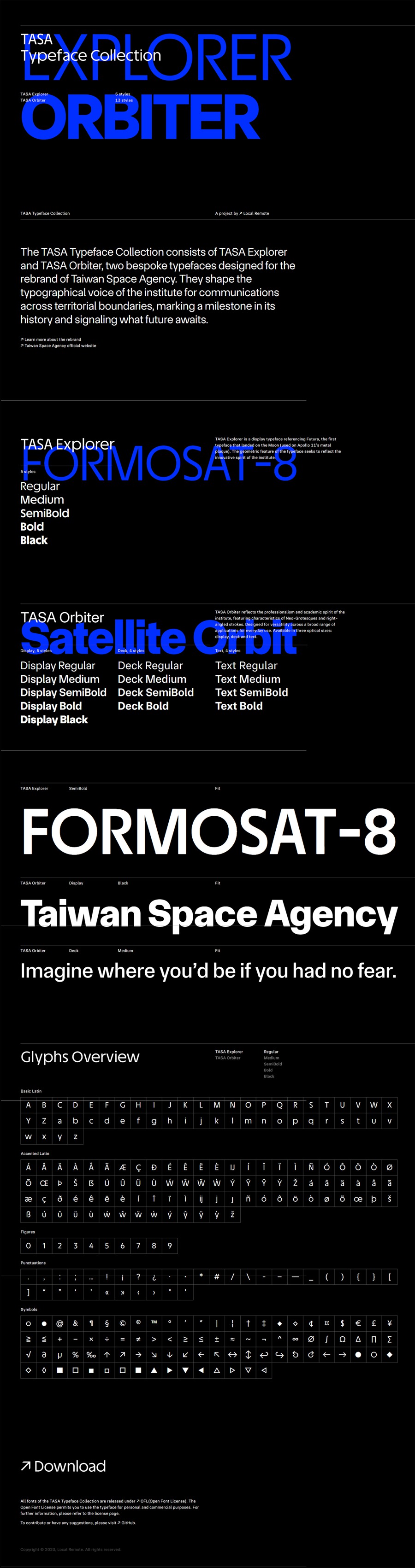 TASA Typeface Collection 免费商用开源字体 设计素材 sucaiwan.com