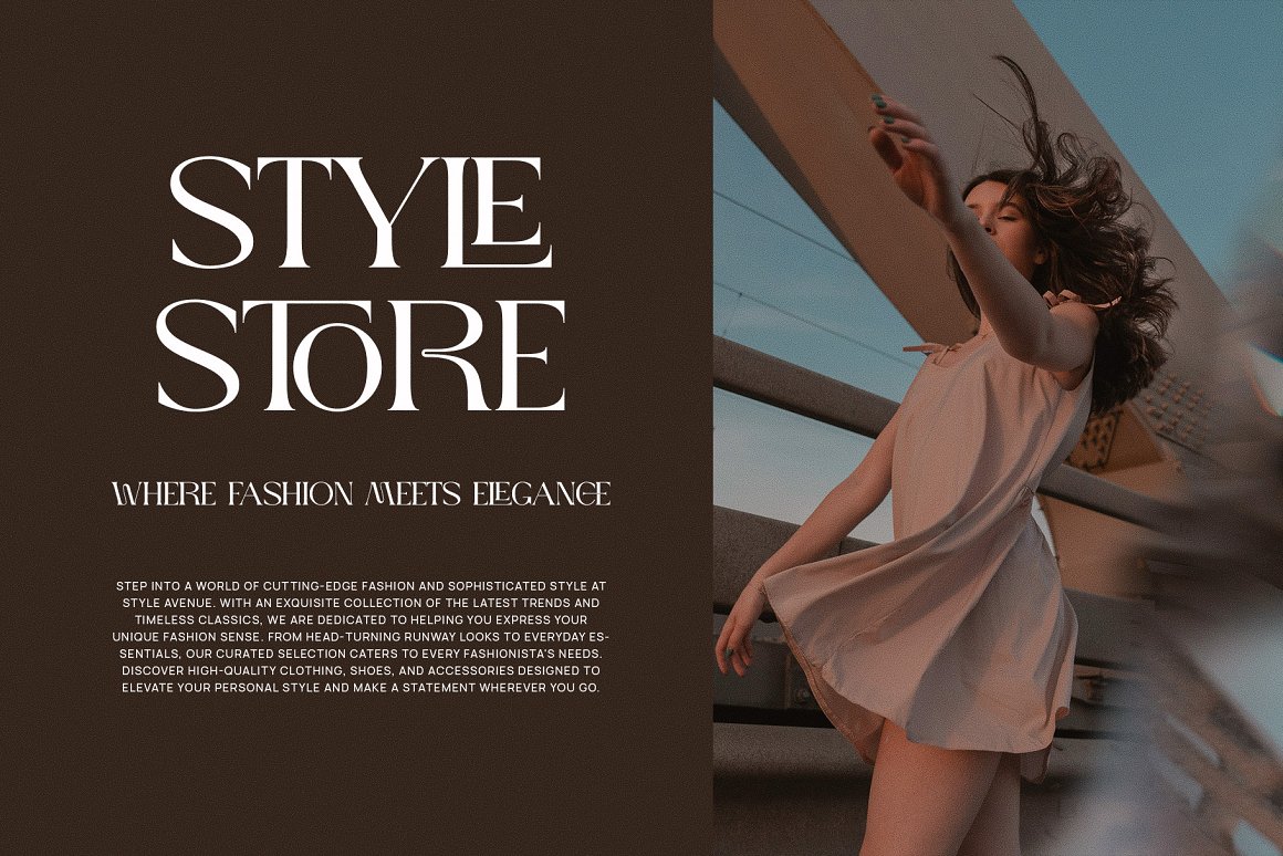 英文字体：时尚优雅女性化婚礼品牌包装标题LOGO设计PS衬线英文字体安装包 Tomolens Elegant Ligature Serif Font Typeface , sucaiwan.com