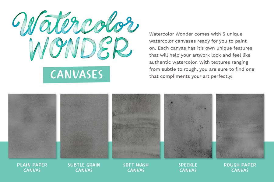 50个真实水彩效果Procreate笔刷套装 , 第7张-素材湾丨精选海外优质设计素材资源 50个真实水彩效果Procreate笔刷套装 , sucaiwan.com