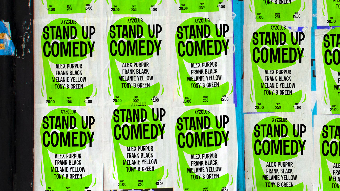 The WEEKEND时尚英文字体，免费可商用 设计素材 sucaiwan.com