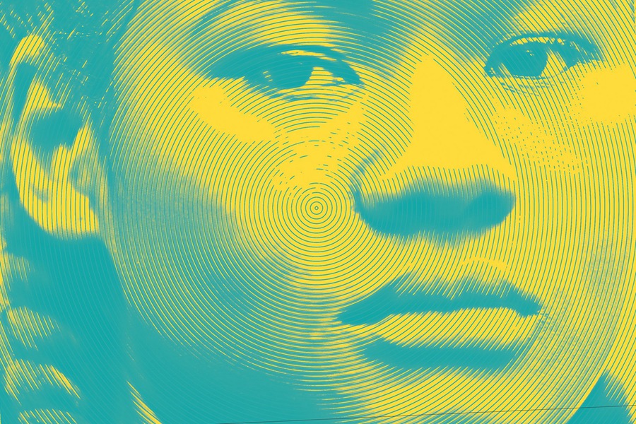 5个复古半色调野兽派艺术海报Photoshop模板 HALFTONE Artistic Poster Templates 图片素材 sucaiwan.com