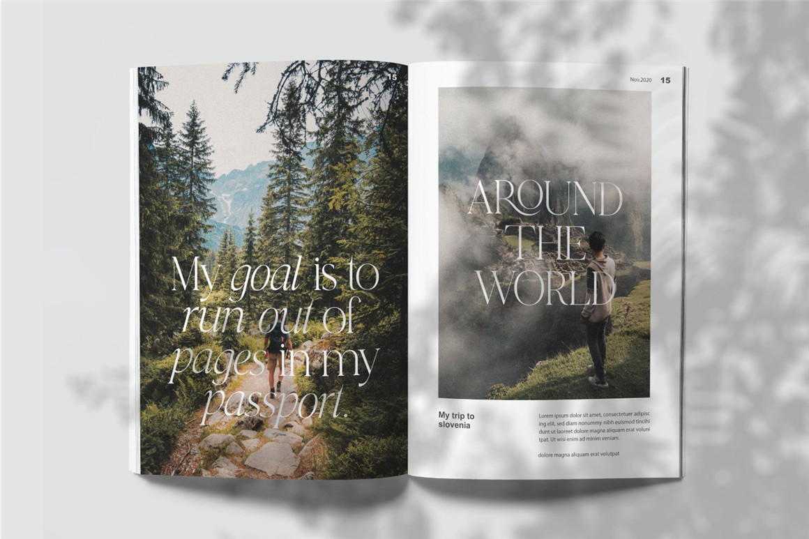 英文字体：现代创意豪华连字纤细优雅极简排版标题衬线杂志产品包装设计西文字体 Misspiece – Stylish Modern font , sucaiwan.com