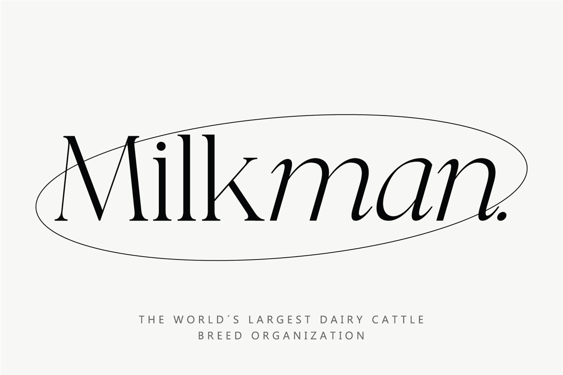 英文字体：现代创意豪华连字纤细优雅极简排版标题衬线杂志产品包装设计西文字体 Misspiece – Stylish Modern font , sucaiwan.com