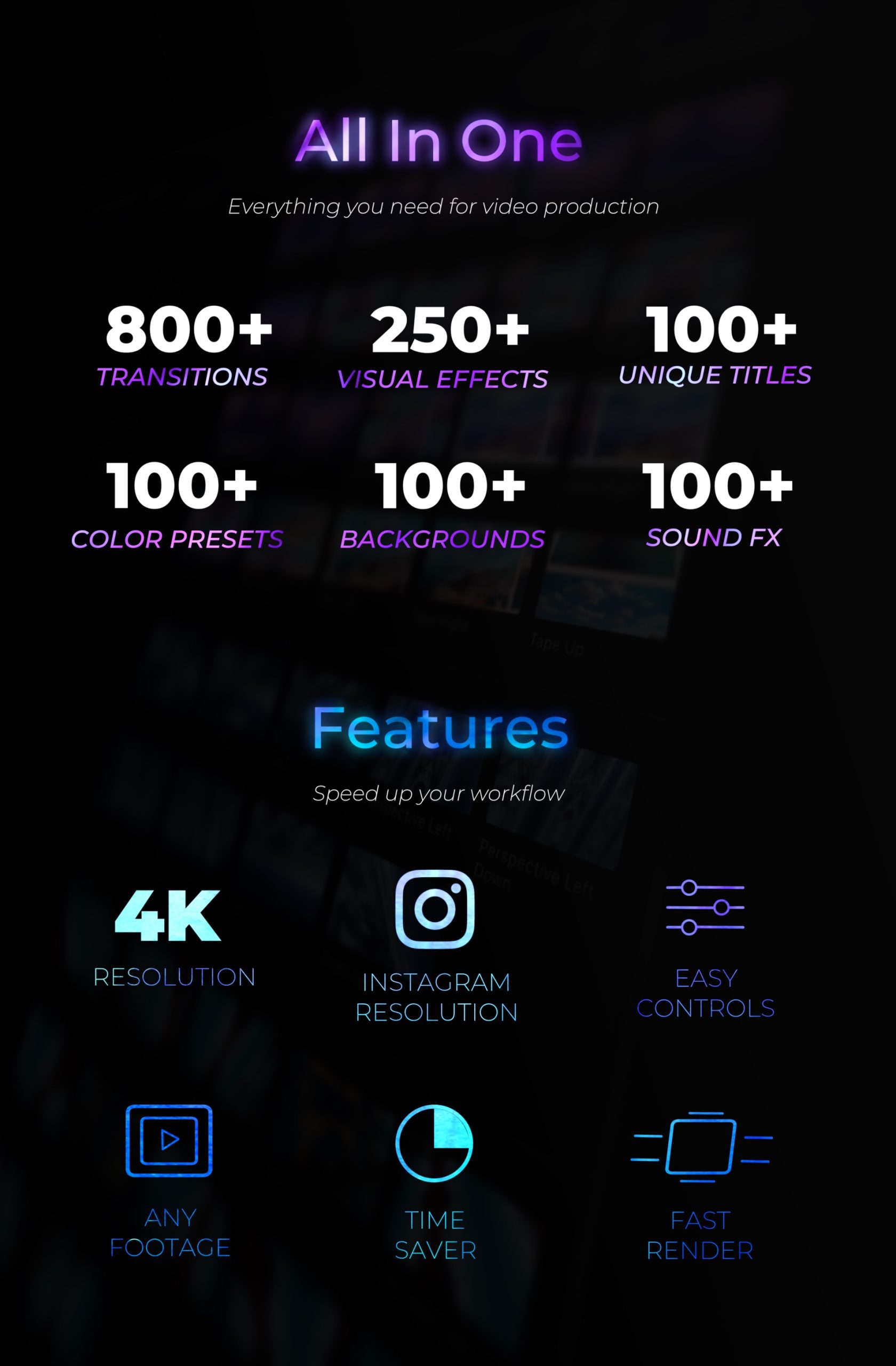 FCPX插件 1450个多样化过渡、视频效果、标题、颜色预设视频转场和效果 Unique Transitions & FX – Final Cut Pro X & Apple Motion 插件预设 第4张-素材湾丨精选海外优质设计素材资源 FCPX插件 1450个多样化过渡、视频效果、标题、颜色预设视频转场和效果 Unique Transitions & FX – Final Cut Pro X & Apple Motion 插件预设 sucaiwan.com